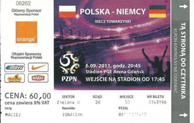 polska niemcy 2011