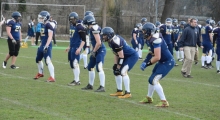 PLFA 1 - Kraków Kngs - Tytani Lublin. 2015-03-28