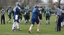 PLFA 1 - Kraków Kngs - Tytani Lublin. 2015-03-28