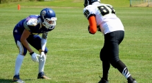 PLFA1 - Kraków Kings - Wilki Łódzkie. 2015-07-05