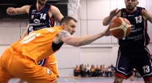 R8 Basket AZS Politechnika Kraków - MCKiS Termo-Rex Jaworzno. 2017-01-28