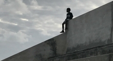 Estadio Municipal "Djidjuca" (Wyspy Zielonego Przylądka - Cape Verde). 2017-12-19