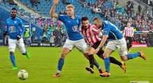 Ekstraklasa - Lech Poznań - Cracovia. 2016-03-06