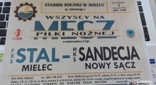 1 Liga: Stal Mielec - Sandecja Nowy Sącz. 2016-08-01