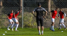Sparing: Cracovia - Hansa Rostock. 2023-01-09
