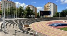 Paavo Nurmi Stadion Turku & Boczne boisko. 2022-08-02