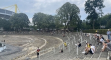Stadion Rote Erde (Borussia II). 2023-08-20