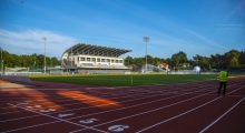 Stadion MOSiR w Puławach (Wisła Puławy). 2023-09-22