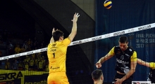 Półfinał PP: Skra Bełchatów - Lotos Trefl Gdańsk. 2017-01-14